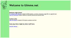 Desktop Screenshot of glimme.net